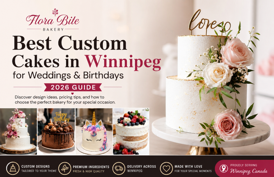 Best Custom Cakes in Winnipeg for Weddings & Birthdays (2026 Guide)
